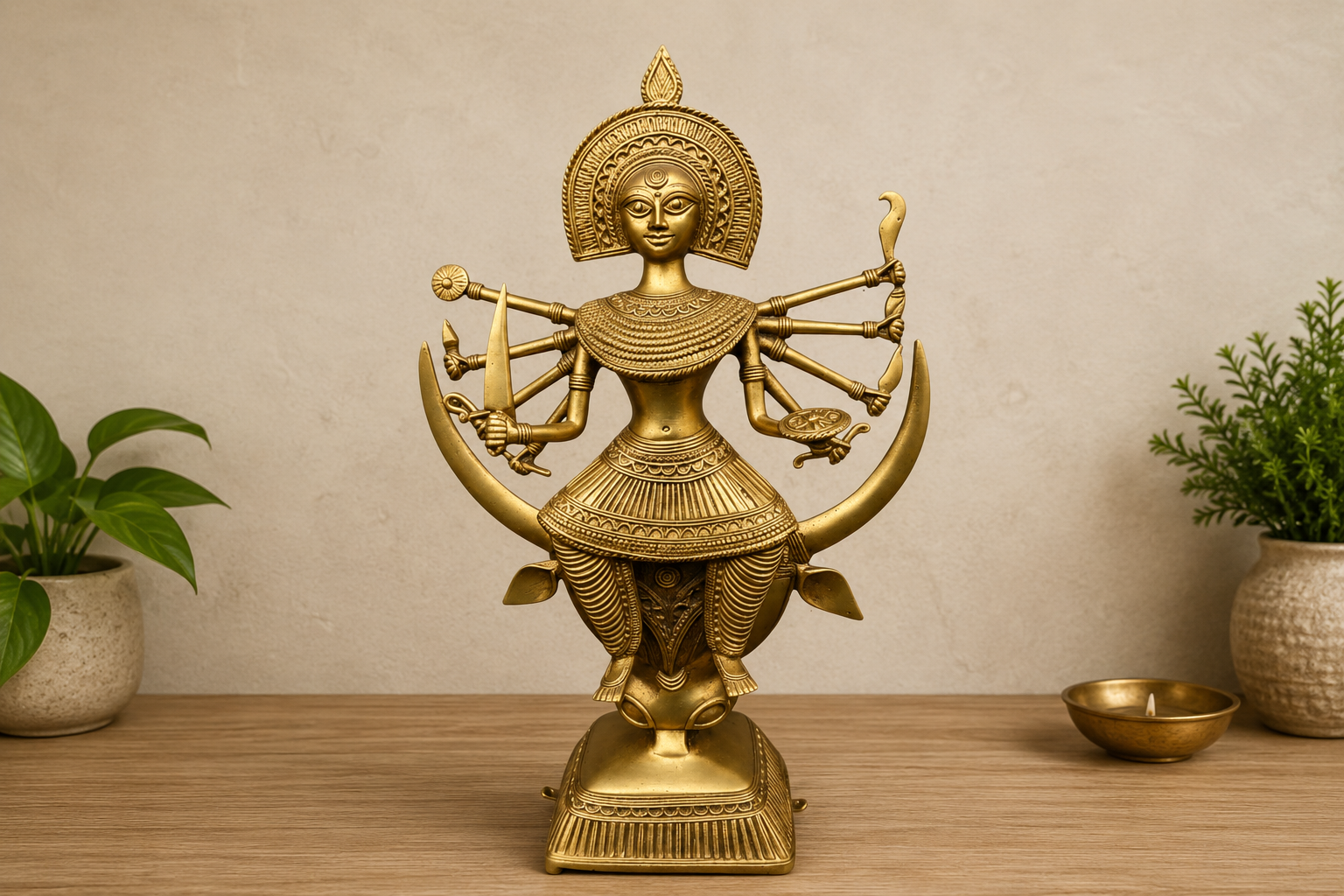 Brass God Idol